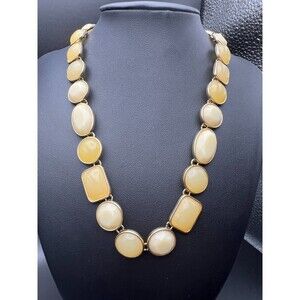 Banana Republic Neutral Stone Necklace